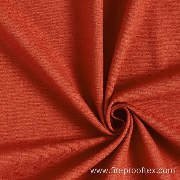 Terracotta Fireproof Viscose Fabric for Blouses